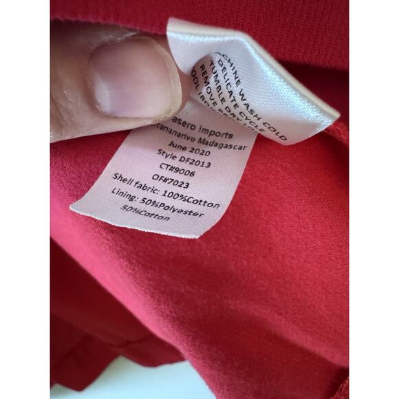 Edgehill Collection Red Smocked Short Sleeve Dress Sz 2T Holiday NWT - Picture 5 of 11